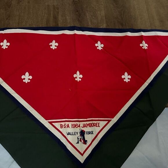 Vintage 1960s Boy Scouts Of America Bandanna Lot of 4 Retro BSA - Picture 5 of 7